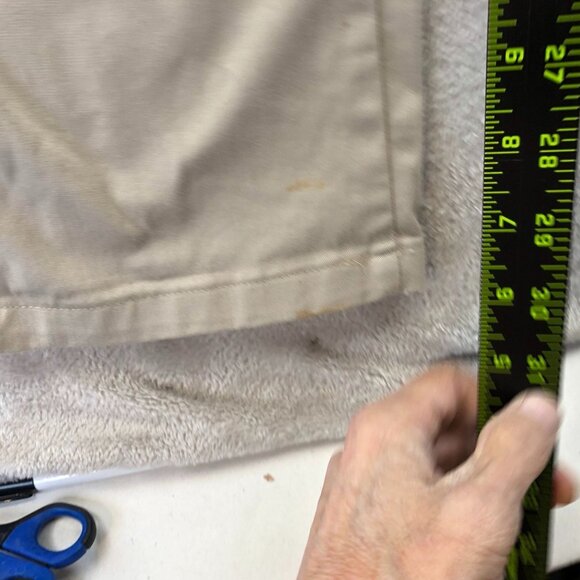 Riders By Lee Womens Pants 8M Beige Easy Care Straight Leg Chino Casual Trouser - Picture 8 of 13